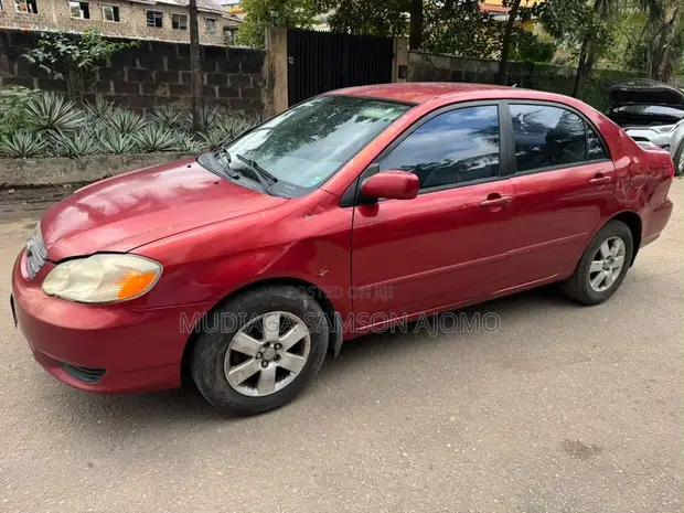 2004 Toyota Corolla 1.4 D Automatic Red - 1