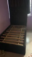 Used Double Bed Frame - Black - 2