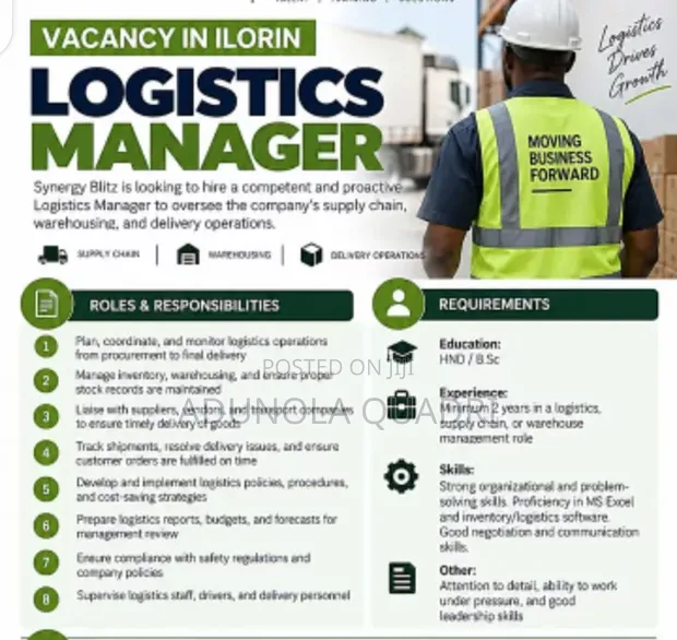 Logistics Manager CV - 1