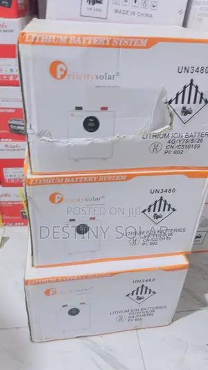 Felicity 7.5kWh 25.6V Lithium Ion Battery System