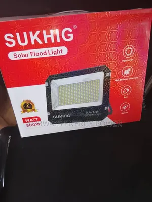 500W Solar Flood Light with Remote Control
