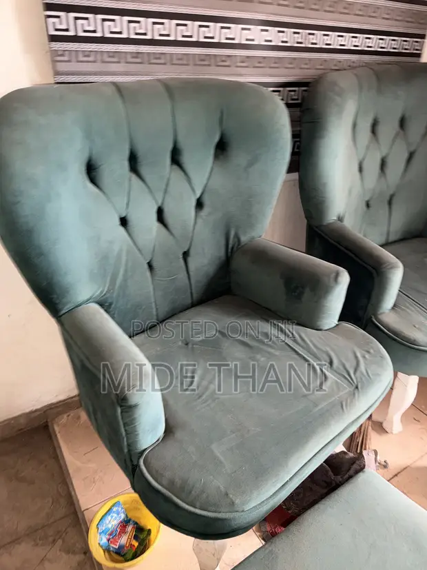 Green Accent Chair - 1