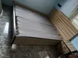 Mouka Mattress (6x6.5) da aka yi amfani da shi tare da Bed Frame da Side Stool na HDF - 2