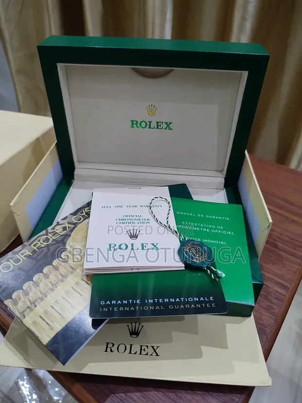 Original Rolex Oyster Watch Box with Booklets - 1