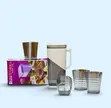 Water Jug Set with 4 Cups - 4