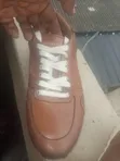 Melvin & Hamilton Brown Leather Sneakers - Girman 43 - 2