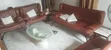Home Interiors Leather Sofa Set - 1