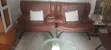 Home Interiors Leather Sofa Set - 4