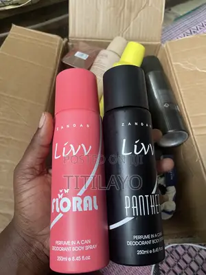 LIVV Deodorant Body Spray - Woody Scent