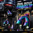 Y-Shaped Dual Outlet Exhaust Tip - 1