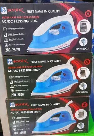 250W Sonik Iron na Hasken Rana
