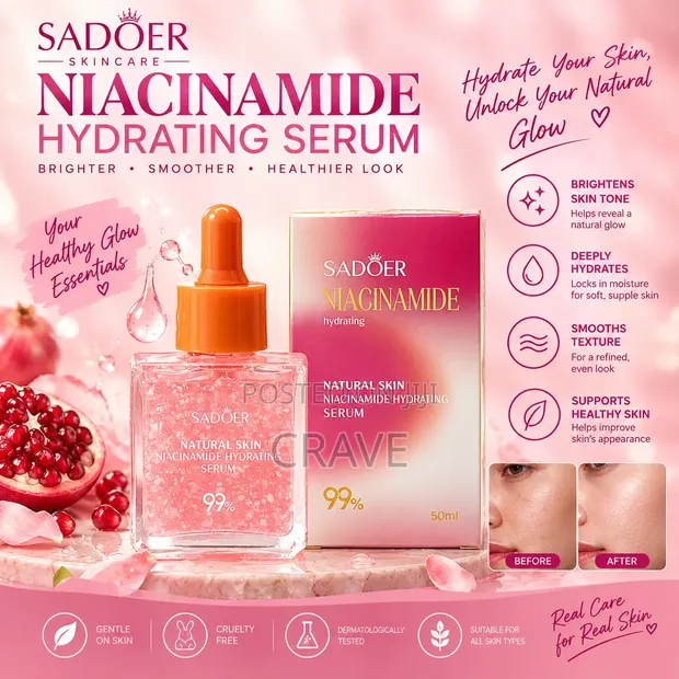 Sadoer Niacinamide Hydrating Serum - 50ml - 1