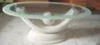 Home Interiors Oval Glass Center Table - 1