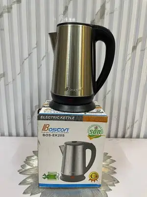 Boscon Heavy-Duty Stainless Steel Electric Kettle