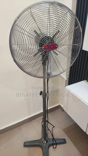 OX 18-Inch Industrial Standing Fan - Gray