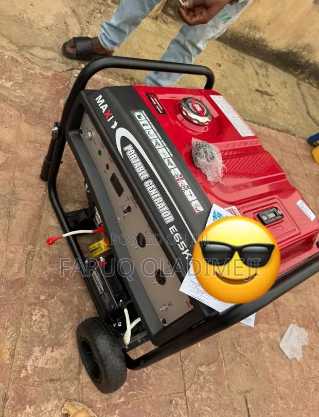 Maxi 6.5kW Portable Generator - Few Months Used - 1