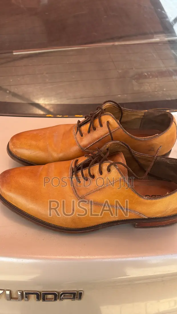 Aldo Brown Leather Loafers - Size 42 - 1