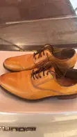 Aldo Brown Leather Loafers - Size 42 - 1