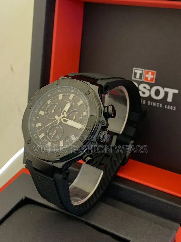 Tissot Luxury Men's Mechanical Chronograph Watch - 1