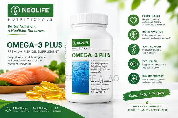 Omega-3 Plus - 90 Capsules - 1