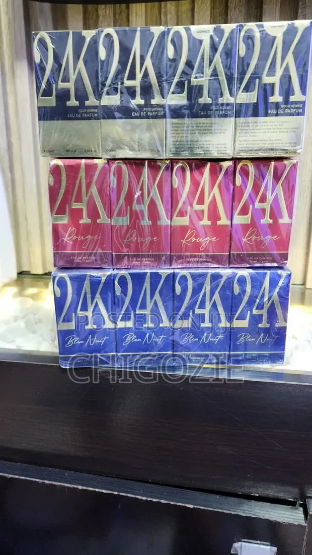 24K Eau de Parfum ga Maza - Rouge & Bleu Nuit - 1