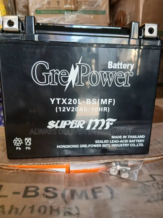 Brand New Power Bike Battery - Made in Thailand - 1