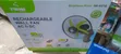 Iwin 16-Inch Rechargeable Wall Fan da Remote & Fitilar LED - 1