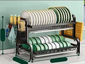 Two-Step Plate Rack