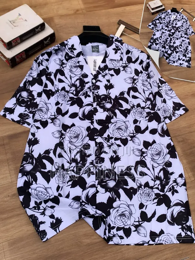 Dolce & Gabbana Bandana Print Cuban Collar Shirt - 1
