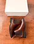 Chelsea Leather Boots - Brown - 1