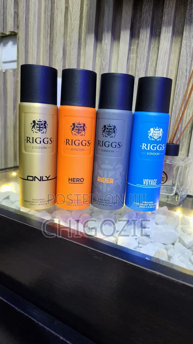 Riggs London Perfumed Deodorant Body Spray 250ml - 1