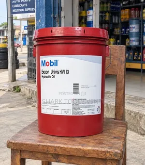 18.9L Pail Mobil Exxon Univis HVI 13 Hydraulic Oil