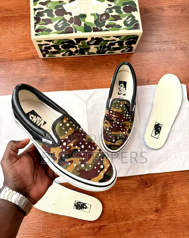 Vans LX Classic Slip-On Pearlized Sneakers - 1