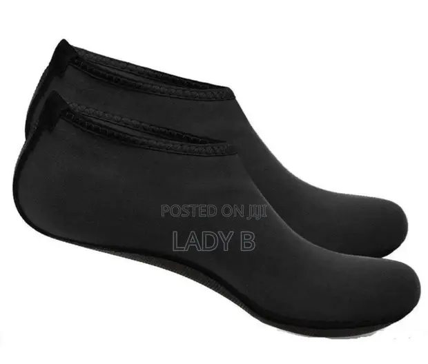 Thick Anti-Slip Diving Socks - Black - 1