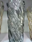 VIP Brand Glass Flower Vase - Gold - 1