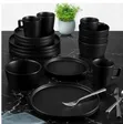 16-Piece Ceramic Plate Set - 1