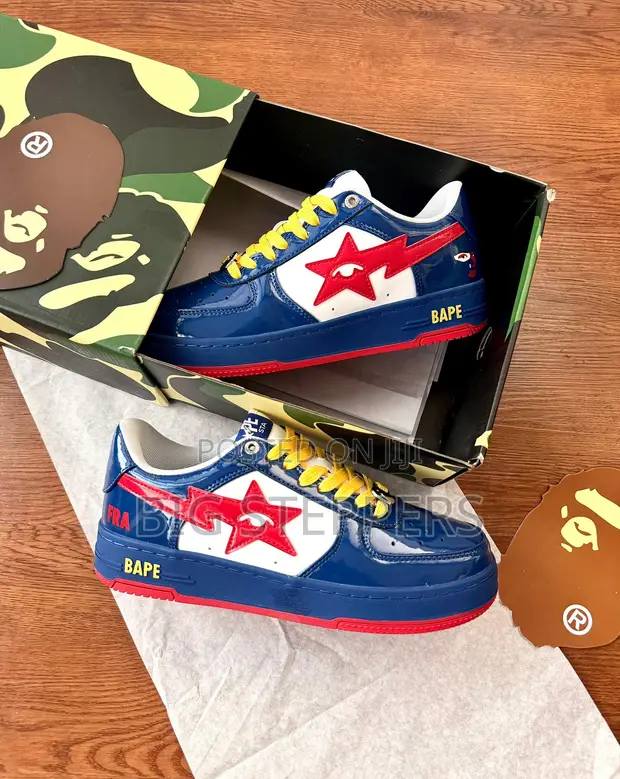 Kidsuper x Bape Sta World Cup Sneakers - 1