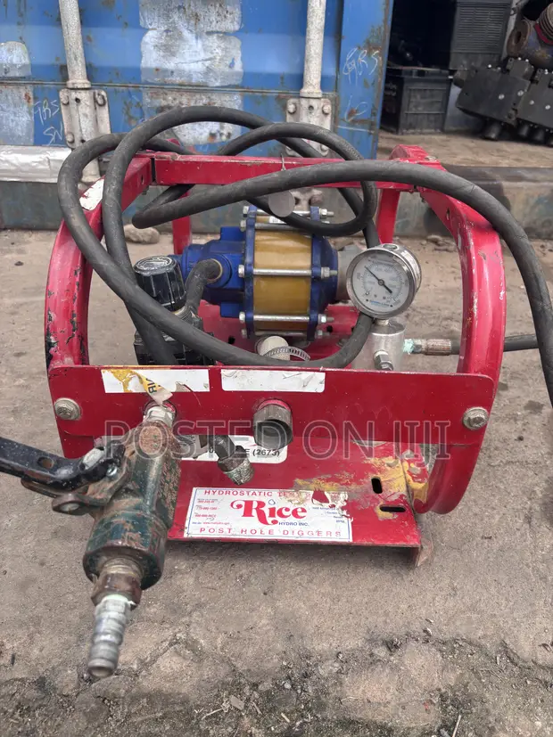 Rice Hydro HP-10 Pneumatic Hydrostatic Test Pump (10,000 PSI) - 1
