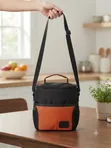 Padded Lunch Bag with Pockets - 4