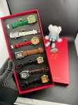 7-in-1 Ladies Leather Watch Set - 3