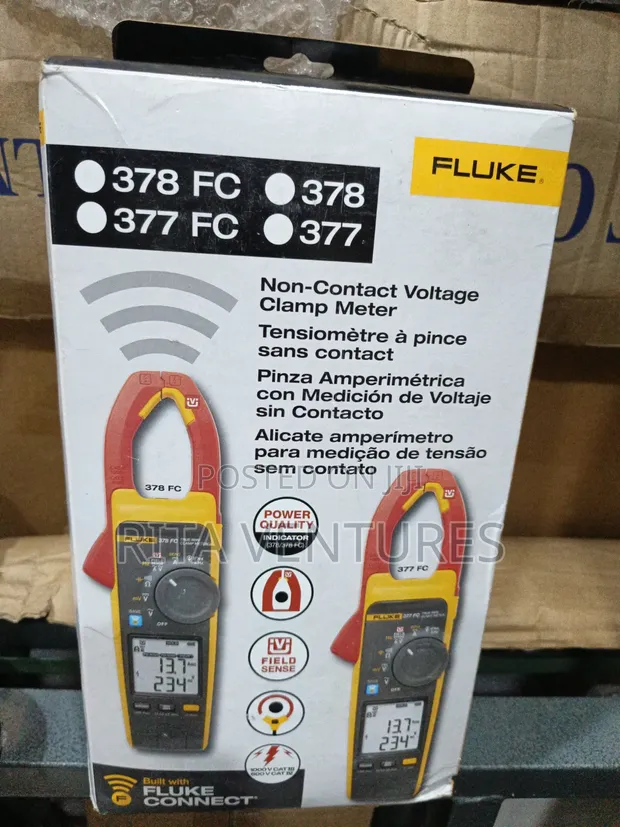 Fluke 378 FC Non-Contact Voltage Clamp Meter - 1