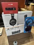 Behringer XR18 Digital Mixer, Focusrite Scarlett 2i2, AT2020 Mic, ATH-M50x Headphones - 3