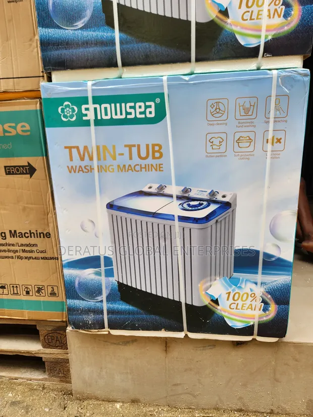 Brand New Snowsea 10KG Twin-Tub Washing Machine - 1