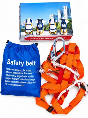 Full Body Safety Harness Fall Arrest Kit with Lanyard