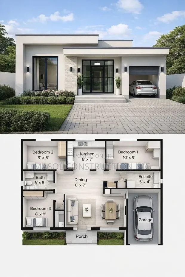 Modern Home Architectural Planning Services - 1