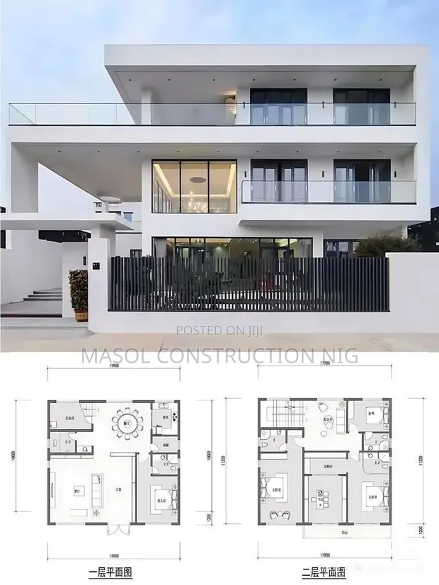Complete Architectural Plan for Residential Projects - 1
