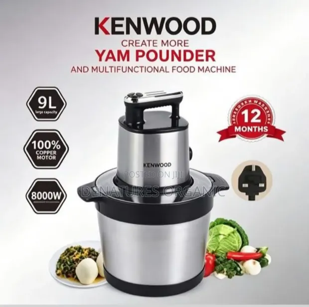 Kenwood 9L Electric Yam Pounder Food Processor - 1