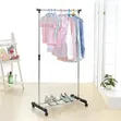 Adjustable Clothes Hanger with Shoe Rack - 2