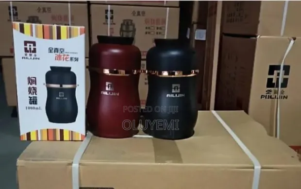 AILIJIN 1000ml Stainless Steel Vacuum Insulated Food Flask - 1
