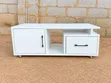 Luxury Center Table - White Engineered Wood - 1